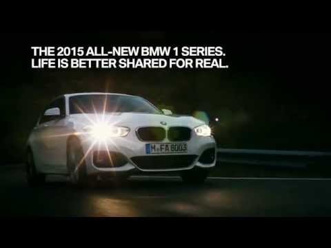 The all-new BMW 1 Series. Life is better shared for real.