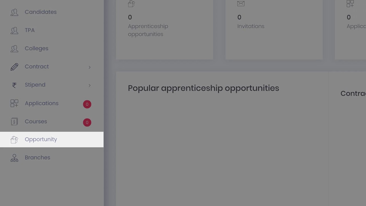 Step 3 - Establishment Create Opportunities