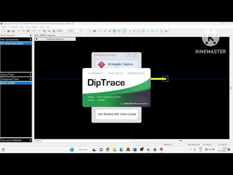 How to create Components and Pattern(Foot print) in Diptrace Component Editor and Pattern Editor