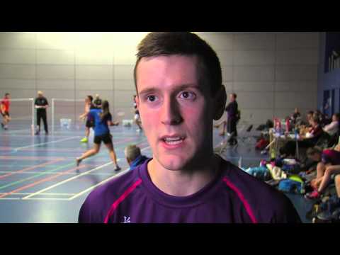 BADMINTON: Greg Mairs pleased to break more records for Loughborough with another doubles gold