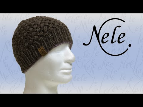 Stricken - Flechtmuster in Runden stricken, criss cross stitch, DIY Anleitung by Nele C.