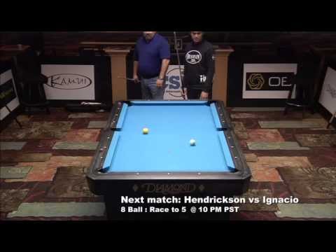 2015 USBTC 8-Ball: Rory Hendrickson vs Jeffrey Ignacio