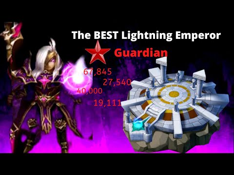 Summoners War Dark Lightning Emperor Herteit I Guardian RTA