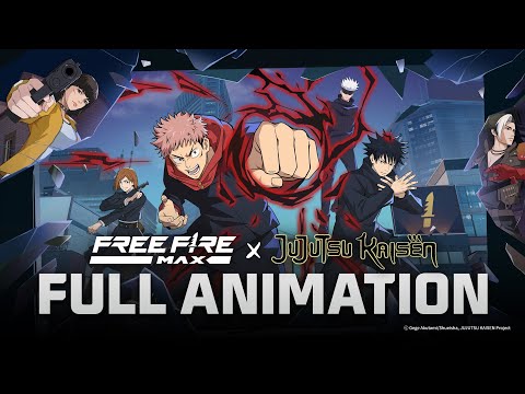 Full Animation | Free Fire MAX x Jujutsu Kaisen | Free Fire MAX