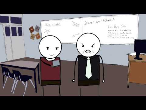 Elementary School Story - Teacher HATES Video Games!