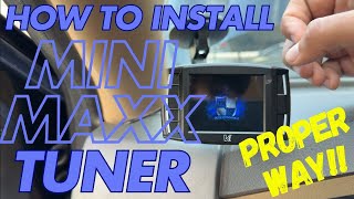 6.7 Powerstroke Mini Maxx Tuner - How to Install it the RIGHT WAY for EGR/DPF/DEF Delete