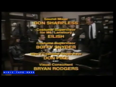 WOC Tape 0830 End Credit Announcements Compilation - 1993