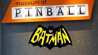 Batman Pinball [ Pinball Museum ] Arcade Expo 3.0