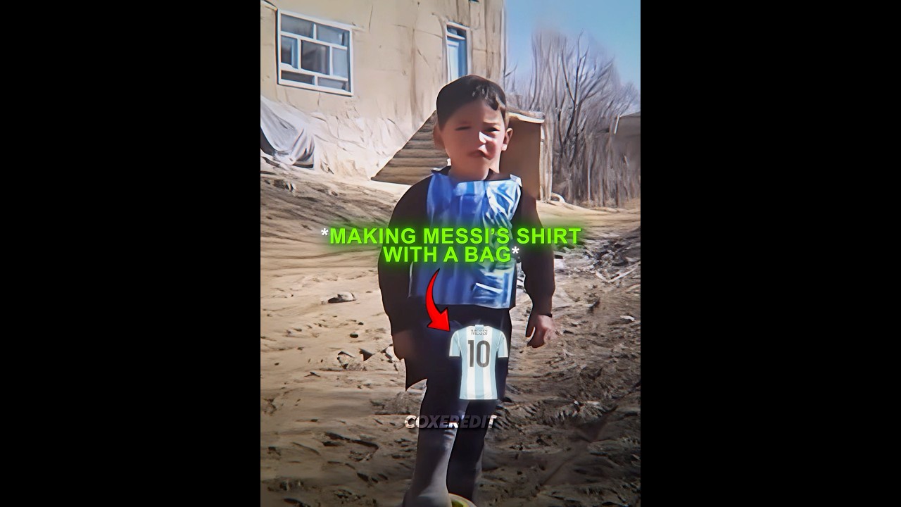 Messi made kid's dream come true ❤️‍🩹