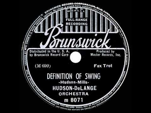 1937 Hudson-DeLange - Definition Of Swing