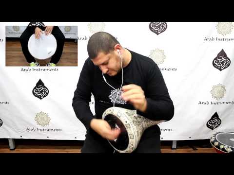 Innovation Darbuka Solo + Bandir. Don't miss the ending...