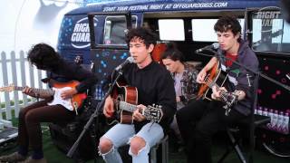 Last Dinosaurs perform &quot; Zoom &quot; Exclusively for OFF GUARD GIGS, Lovebox, London, 2012
