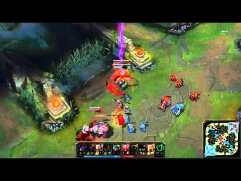 Zed vs Azir and Gragas (Diamond 2-Master)