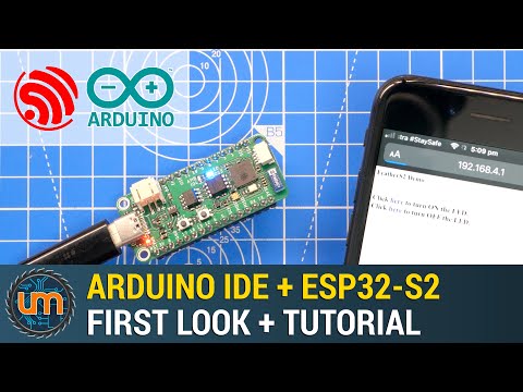 Arduino IDE + ESP32S2 -  First Look