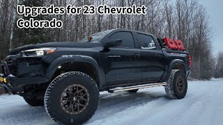 Complete Walkthrough of All My Mods for the 2023+ Chevy Colorado ZR2 Overland Build! #chevytrucks