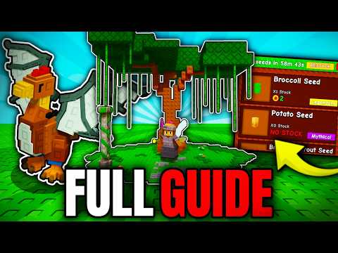 FULL GUIDE To The FAIRY UPDATE In GROW A GARDEN Roblox!