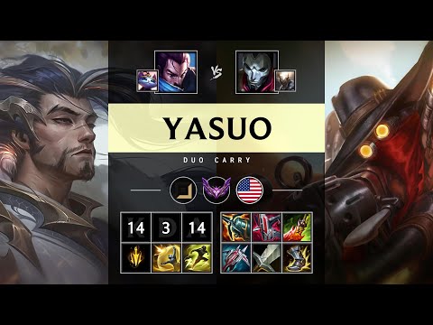 Yasuo ADC vs Jhin - NA Master Patch 25.S1.3