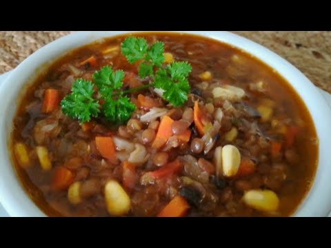 Cold Weather Soup Ethiopian Healthy Vegetable Lentil Soup Recipe
