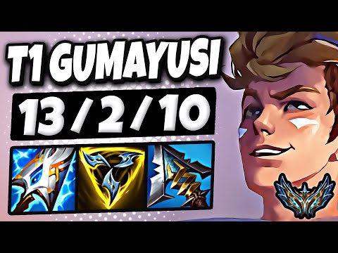 T1 Gumayusi Ezreal ADC vs Miss Fortune - Korea Challenger Patch 25.1 ✅