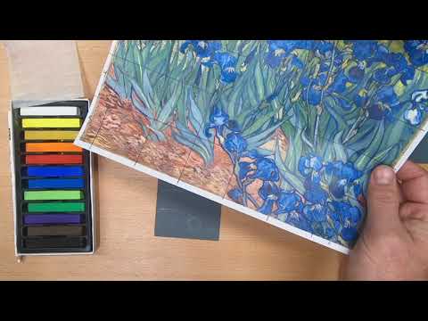 Mr Gast Art Demonstrates the Pastel Impressionism Project