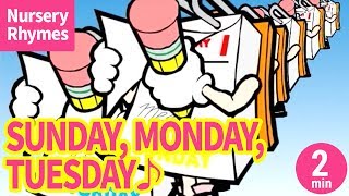 ♬Sunday, Monday, Tuesday/Days of the Week Song〈英語の歌〉