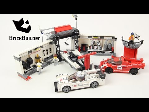 Vidéo LEGO Speed Champions 75876 : Le poste de ravitaillement des Porsche 919 Hybride et 917K