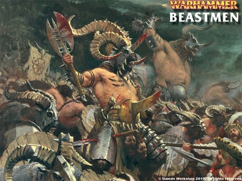 Total War  WARHAMMER 2 Beastmen DLC UNITS!!!