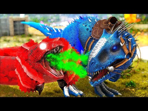 I Tamed The COLOSSAL TitanoRed of the DESERT That Can Faint GODZILLAS! (Super Mods) Ark PVP Dinos...