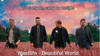 Westlife - Beautiful World Lyrics