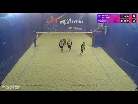 08:45 V. Antoniuk / V. Tyshchenko - A. Zabuha / M. Kyselov 18.11.2022 | Winners Beach Volleyball