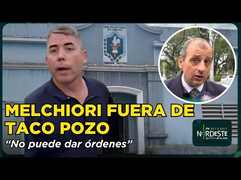 Caso Melchiori: “No puede acercarse a la comisaría de Taco Pozo”