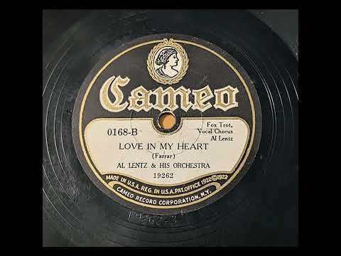 Al Lentz & His Orchestra - Love In My Heart