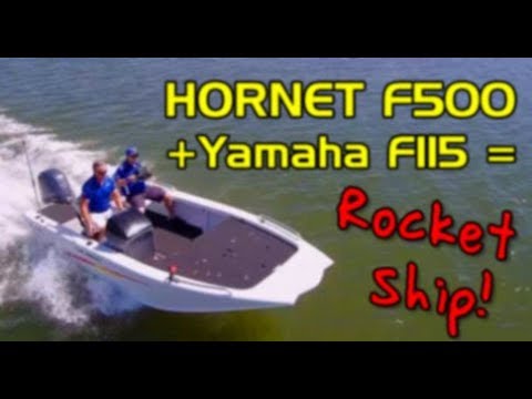 Quintrex Hornet F500 + Yamaha F115hp 4-stroke boat review | Brisbane Yamaha