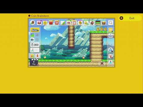 1 - Coin Brainstorm ~ Intermediate Maker Lessons ~ Yamamura's Dojo - Super Mario Maker 2 1bu