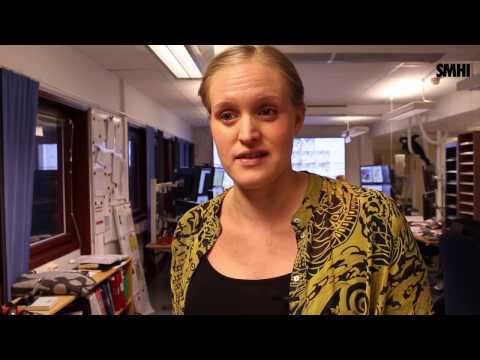 Vad gör en meteorolog på jobbet?