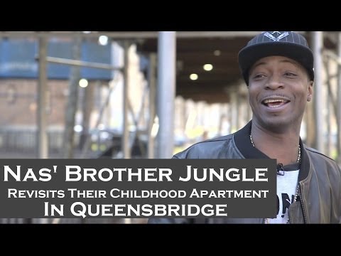 Nas' Brother Jungle Revisits Their Childhood Apartment In Queensbridge