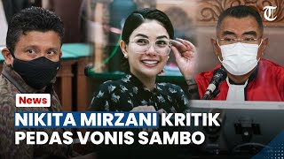 Nikita Mirzani Kritik Pedas Hakim Wahyu, Tak Terima dengan Vonis Hukuman Mati Sambo: Tak Masuk Akal