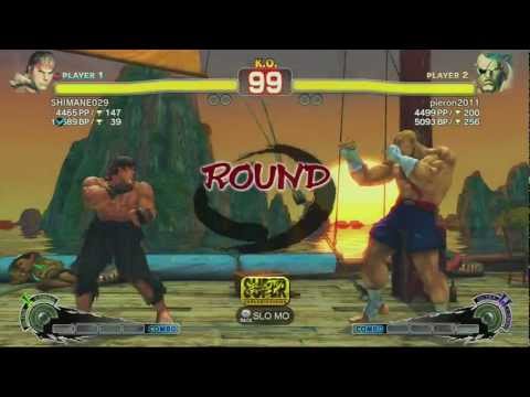 Oniku (Ryu) vs. Pie (Sagat) - SSFIV AE Match