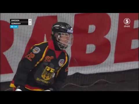Bandy VM 2017 Sverige - Tyskland Alla Mål (nästan)