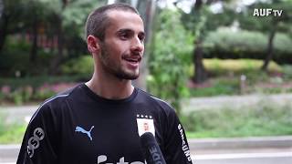 Primer entrenamiento en la selecci�n