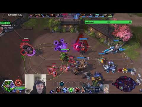 Zuljin Taz'dingo on Hanamura - Craziest Clown Fiesta NA feat Bkid! - Grandmaster/Plat Storm League G