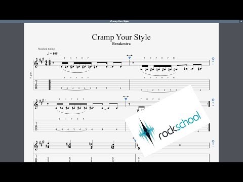 Cramp Your Style Rockschool Grade 6 Guitar