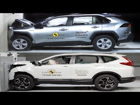 2019 Toyota RAV4 vs 2019 Honda CR-V – Crash tests