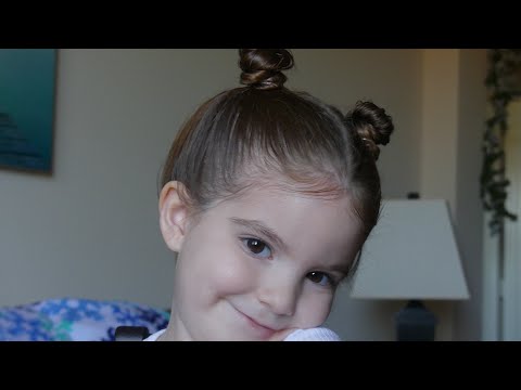Easy Space Buns | Toddler Hairstyles