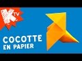 Cocotte en papier - Origami facile