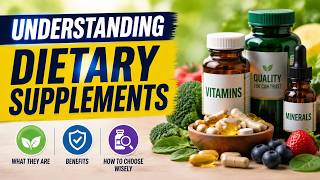 Understanding Dietary Supplements (2 Minutes)