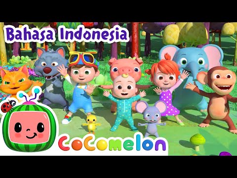 Lagu Tarian Hewan | CoComelon Bahasa Indonesia - Lagu Anak Anak