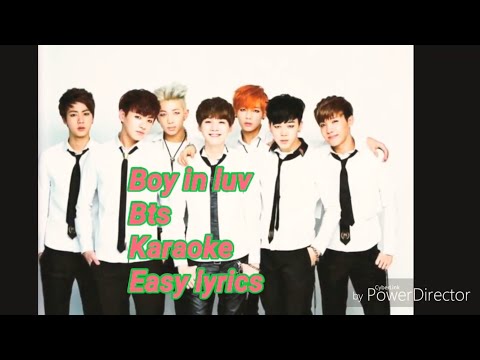Boy In Luv karaoke/instrumental (Bts)|Easy lyrics/Letra fácil