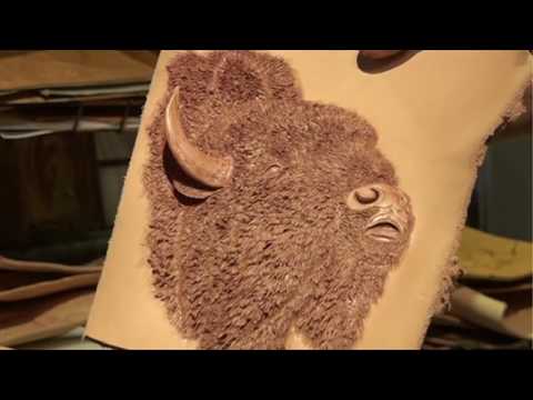 3-D Leather Art on the Wild Side  (April 12, 2017)