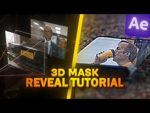 3D Mask Reveal Transition | After Effects Tutorial